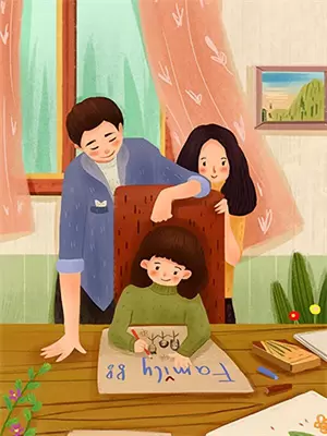 黑暗中的烛光简笔画