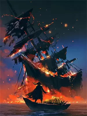 七夕相会鹊桥边