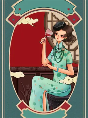 江山如画新中式画